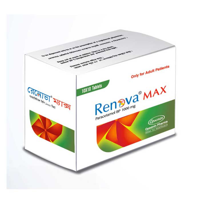 Renova Max 1000mg 10Pcs