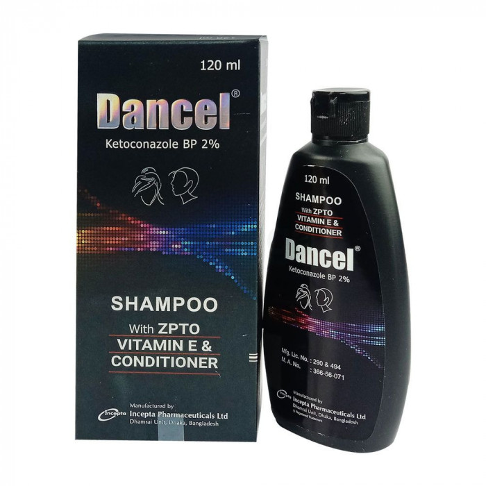 Dancel Shampoo With ZPTO & Conditioner 120ml
