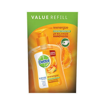 Dettol Handwash 170ml Refill Poly Re-energise