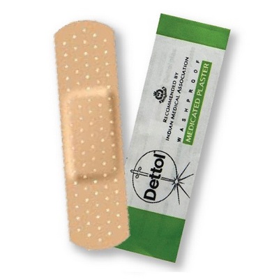 Dettol Medicated Plaster Wash-proof-100pcs