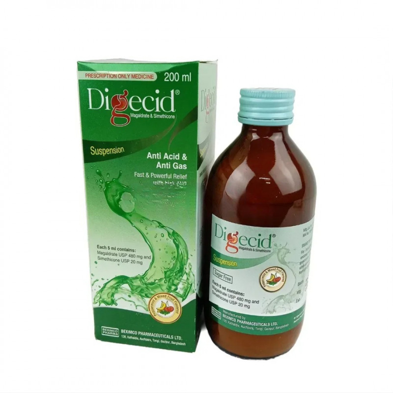 Digecid Oral Suspension 200ml