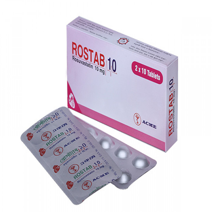 Rostab 10mg Tablet 10Pcs