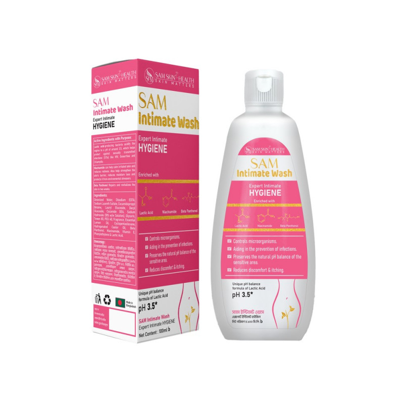 SAM Intimate Wash Expert Intimate Hygiene 100ml