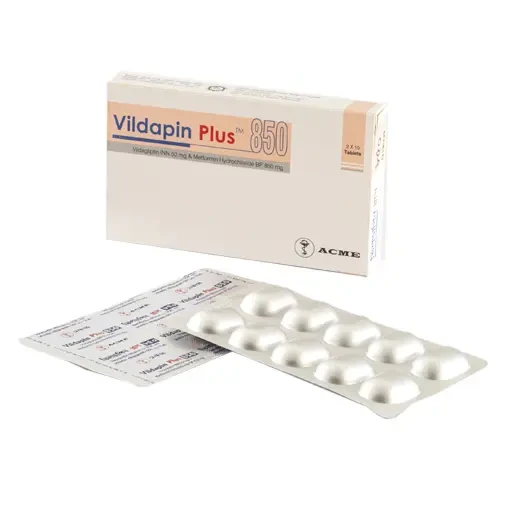 Vildapin Plus 850 Tablet 1 Strip