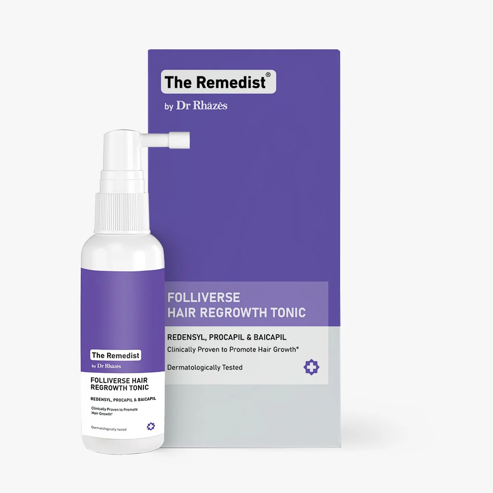 The Remedist by Dr Rhazes Folliverse Hair Regrowth Tonic 60ml