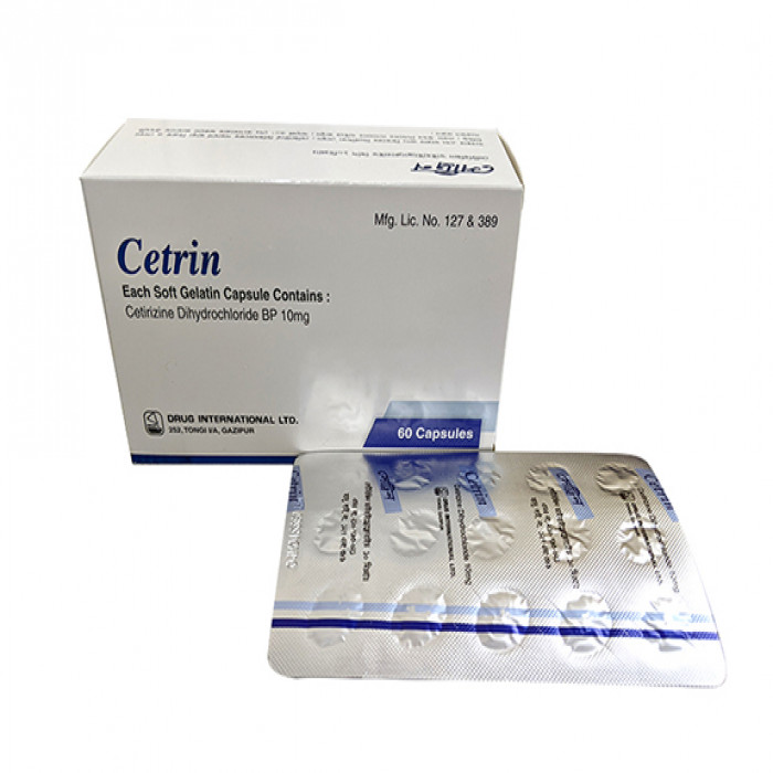 Cetrin 10mg 15pcs