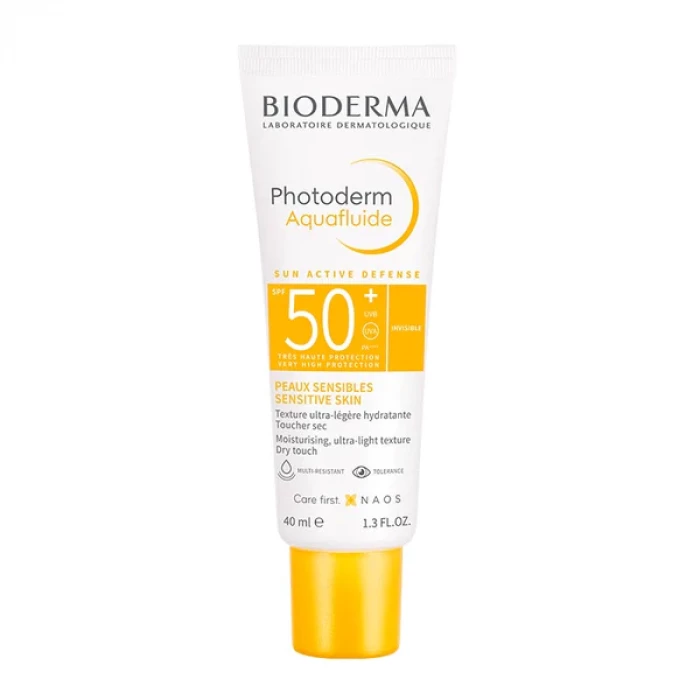 Bioderma Photoderm Aquafluide SPF 50+ For Sensitive Skin 40ml - Invisible