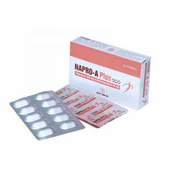 Napro-A Plus 500 Tablet 10Pcs