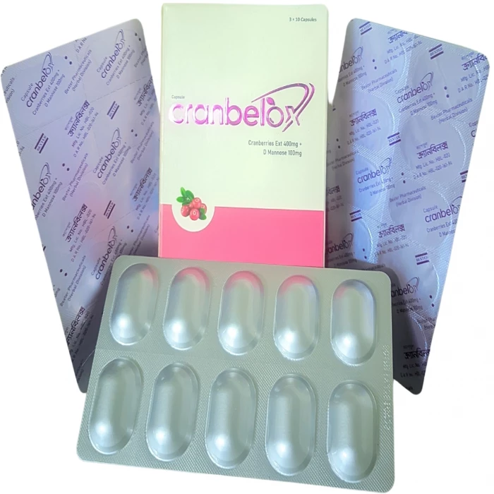 Cranbelox 400mg+100mg Capsule