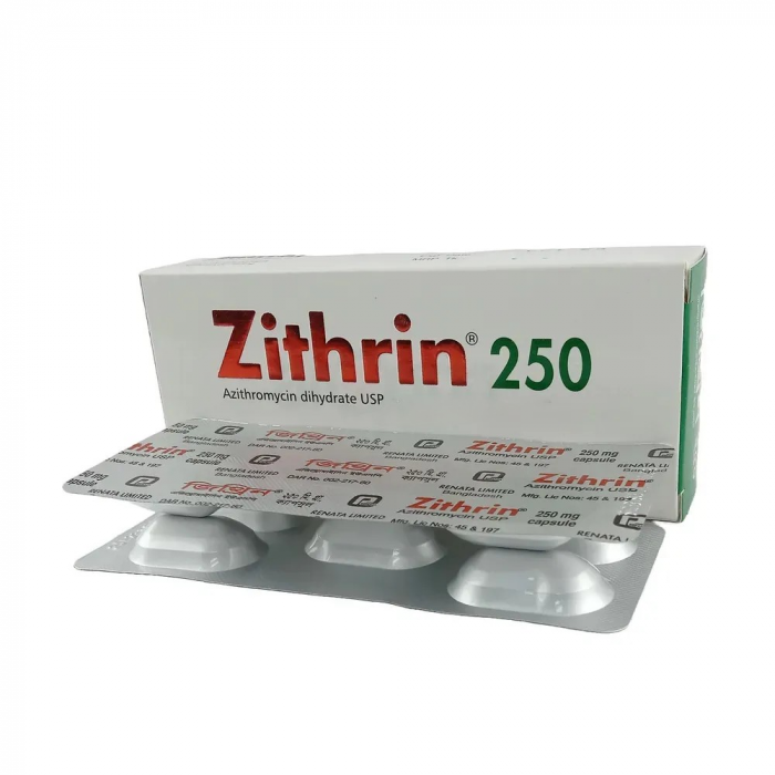 Zithrin 250 Capsule 1 Strip