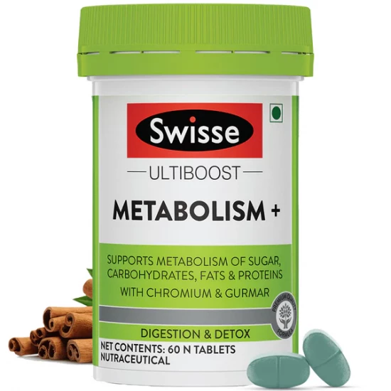 Ultiboost Metabolism+ For Digestion, Detox | Chromium & Gurmar | 90pcs | Australia