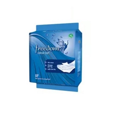 Freedom Cotton soft Sanitary Napkin (Belt system) 15 pads