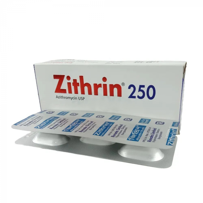 Zithrin 250 Tablet 1 Strip
