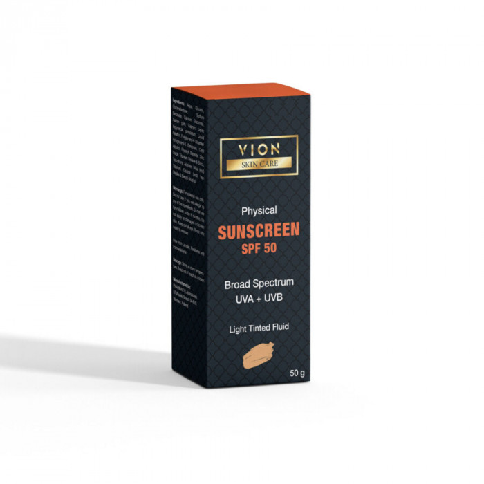 Vion Sunsceen SPF 50+ (Light Tinted Fluid)