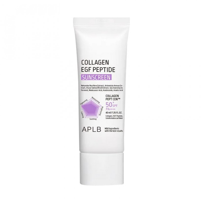 APLB Collagen EGF Peptide Sunscreen SPF 50+ PA++++ 40ml