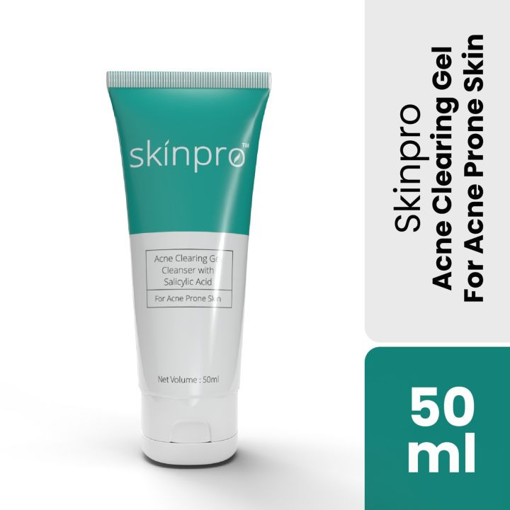 Skinpro Acne Clearing Gel Cleanser with 2% Salicylic Acid 50ml