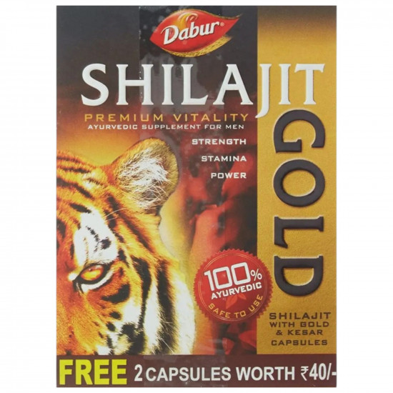 Dabur Shilajit Gold, 10 Capsules