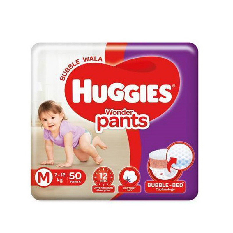 Huggies Wonder Pants M, 7-12 kg, 50pcs