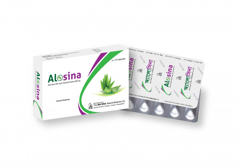 Alosina 250mg + 280mg Capsule