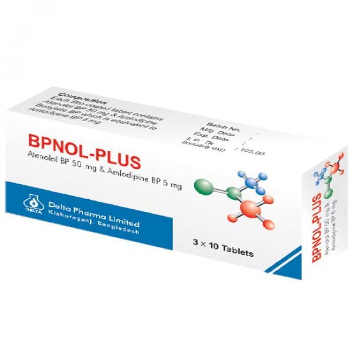 Bpnol Plus 5/50mg Tablet 10Pcs