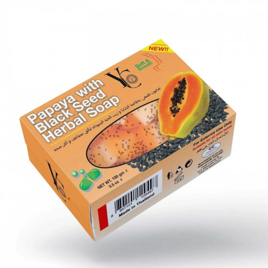 YC Herbal Soap, Honey+Papaya