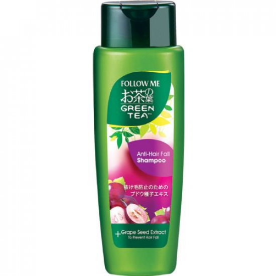 Follow Me Green Tea Anti Hair Fall Shampoo with Grape Seed Extract 320ml