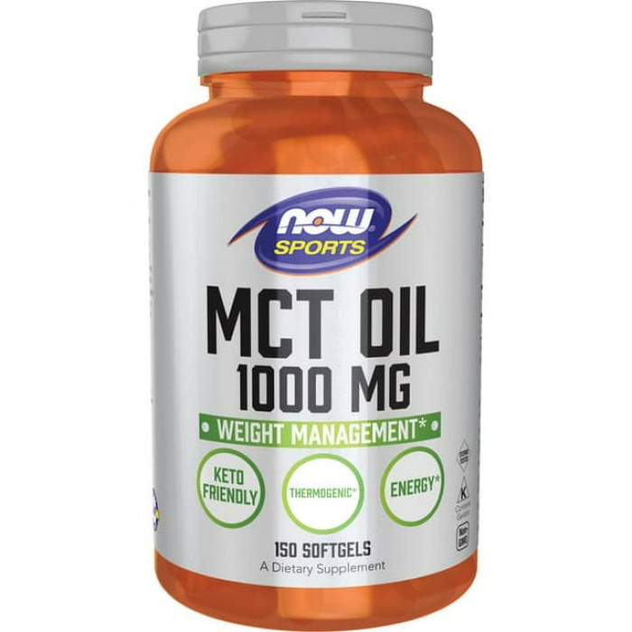 Now Sports MCT Oil 1000 mg, 150 Softgels | USA