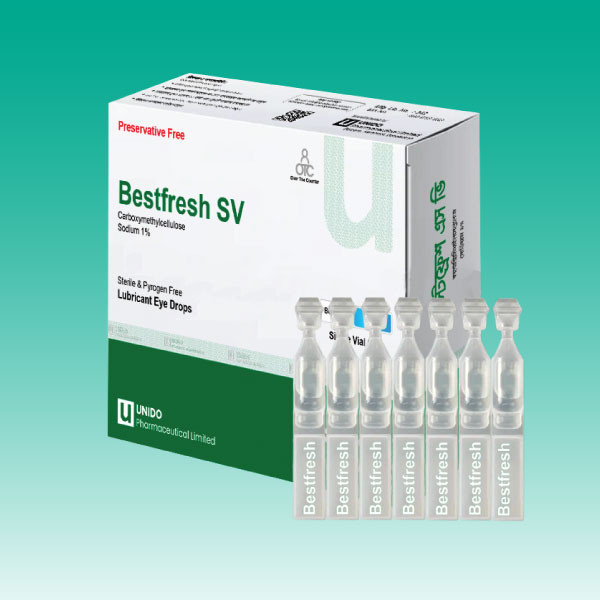 Bestfresh SV Ophthalmic Solution 1 Strip | 7 Vials