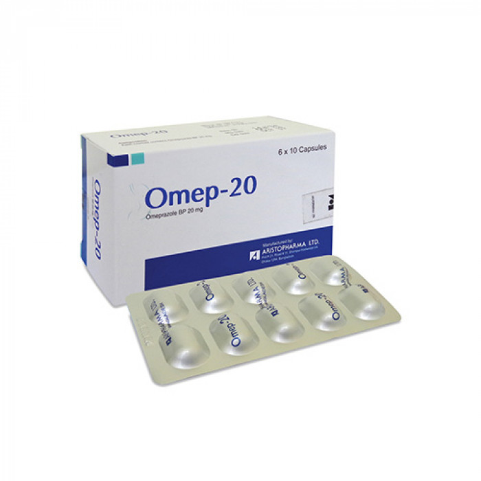Omep 20mg Capsule 10Pcs