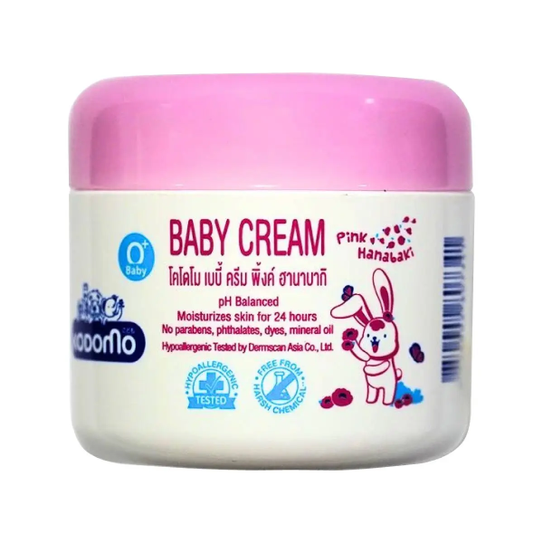 Kodomo Baby Cream Pink Hanabaki 50g
