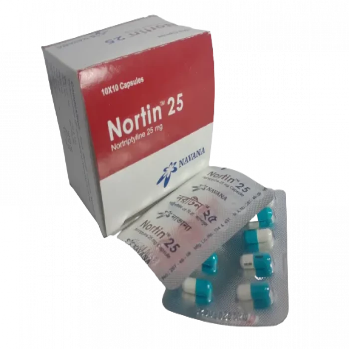 Nortin 25mg Capsule 10pcs