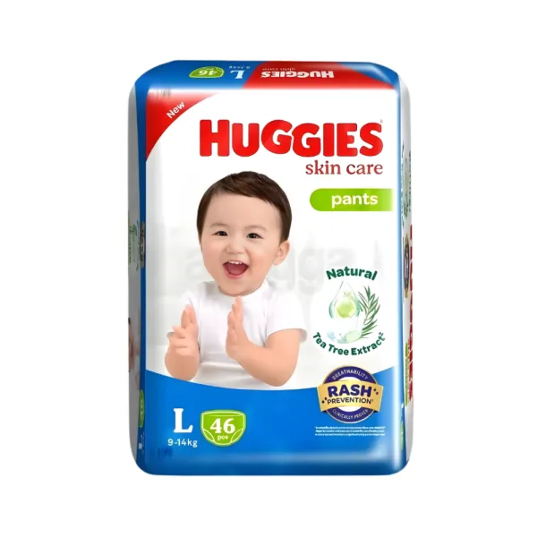 Huggies Skin Care Pant L, 9-14kg, 46pcs