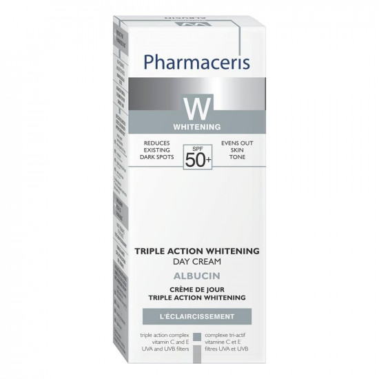 Pharmaceris W Albucin Triple Action Whitening Day Cream SPF 50+, 30ml