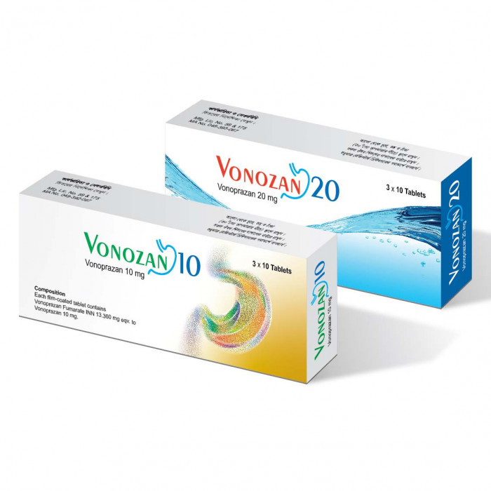 Vonozan 10 Tablet 1 Strip