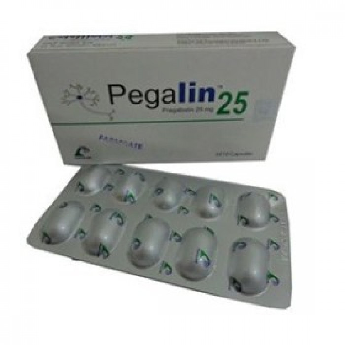 Pegalin 25mg 10pcs