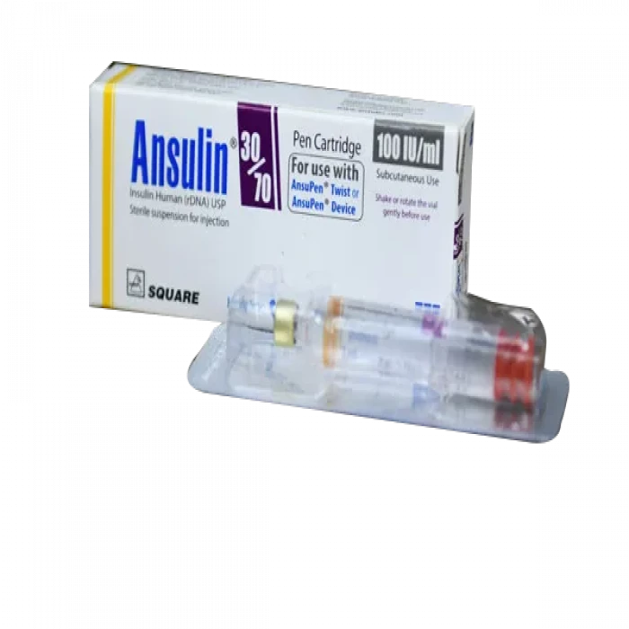Ansulin 30/70 Pen Cartridge 100IU/ml