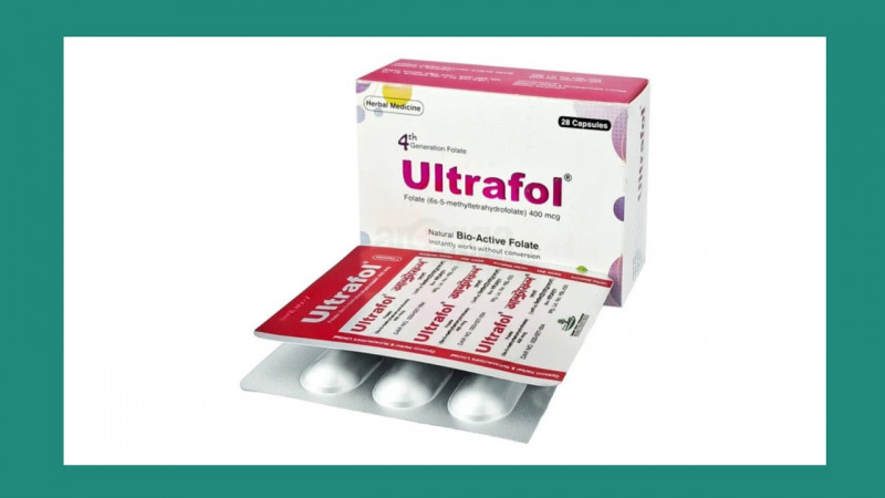 Ultrafol 400mcg Capsule 1 Strip