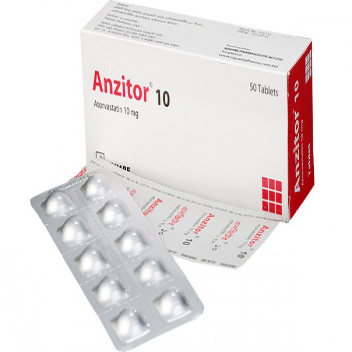 Anzitor 10 Tablet 1 Strip