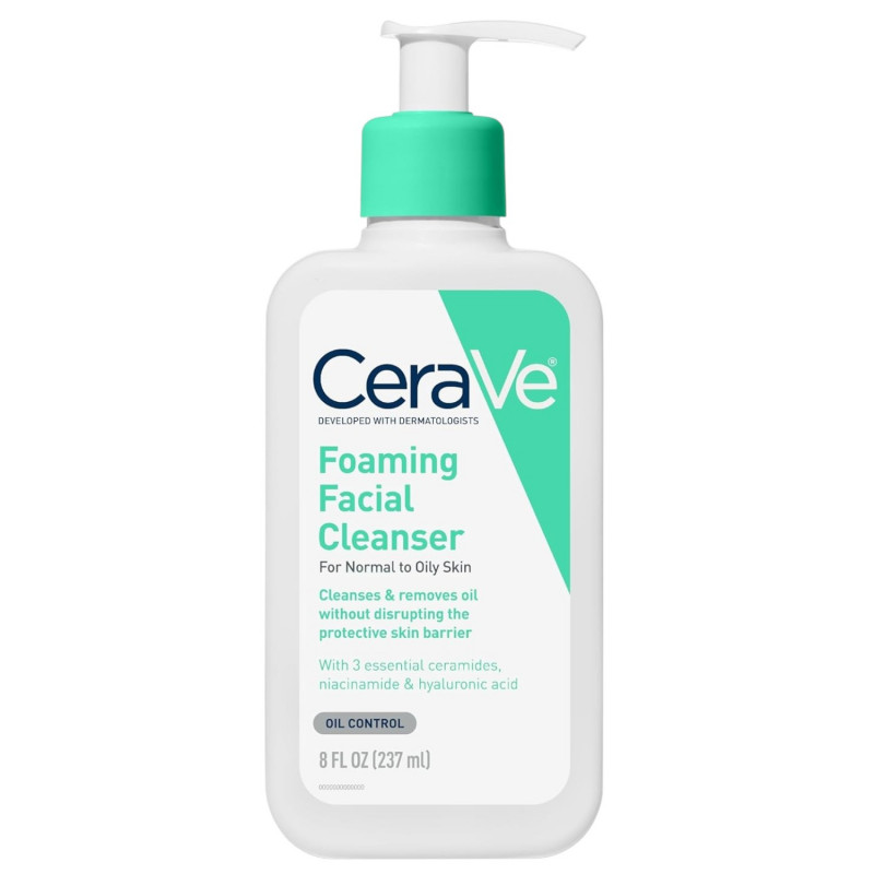 CeraVe Foaming Cleanser For Normal To Oily Skin 237ml | USA