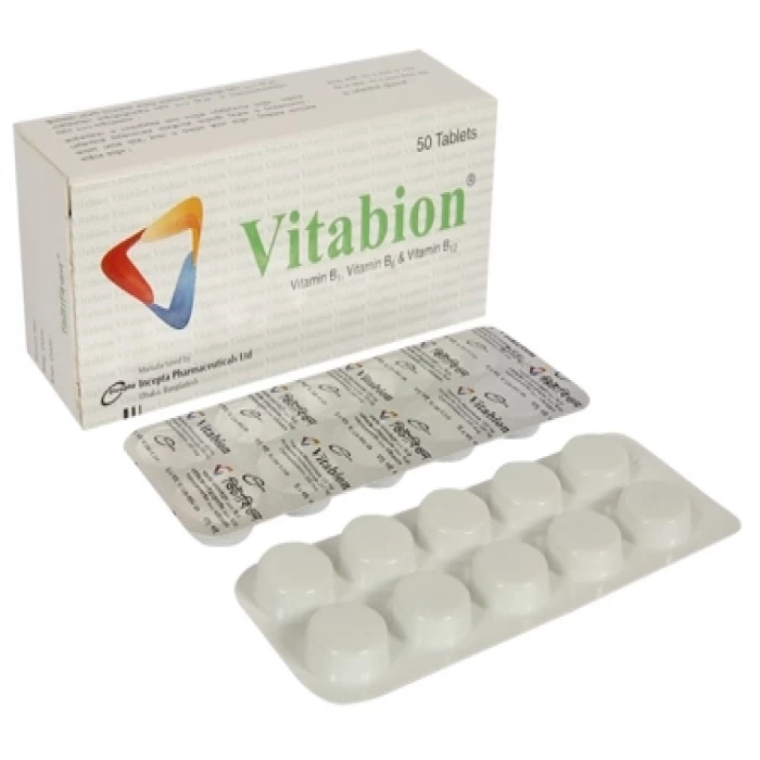 Vitabion 100mg+200mg+200mcg Tablet