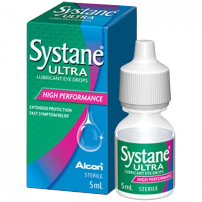 Systane Ultra Performance Elevata Lubricant Eye Drops 5ml