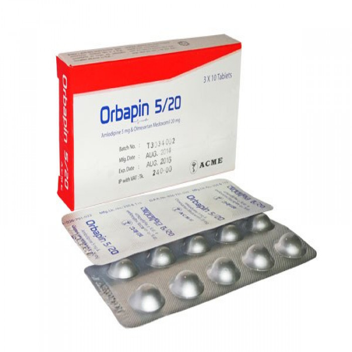 Orbapin 5/20mg 10pcs