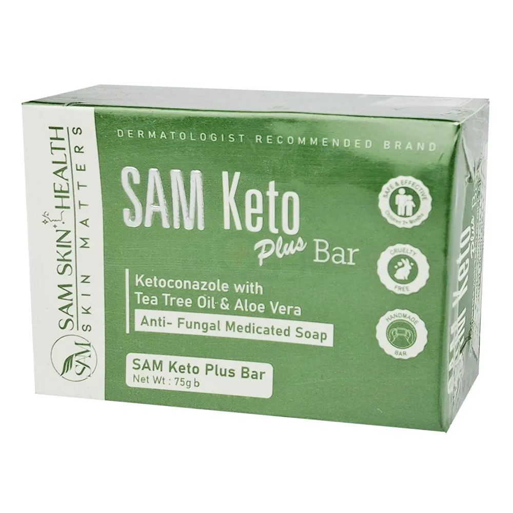 Sam Keto Plus Bar 75g