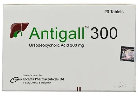 Antigall 300 Tablet 1 Strip