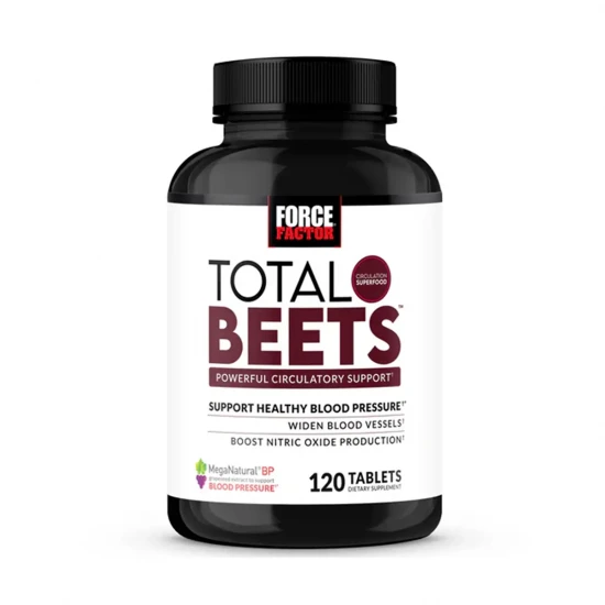 Force Factor Total Beets, Powerful, Circulatory Support 120 Tablets