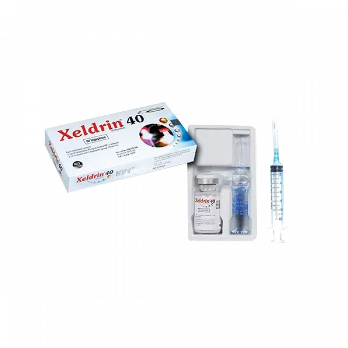 Xeldrin 40mg IV Injection 1 pc