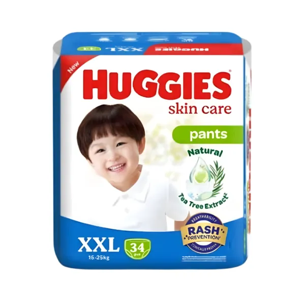 Huggies Skin Care Pant XXL,15-25kg, 34pcs