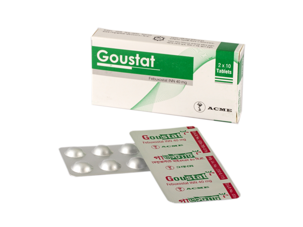 Goustat 40mg Tablet 1 Strip
