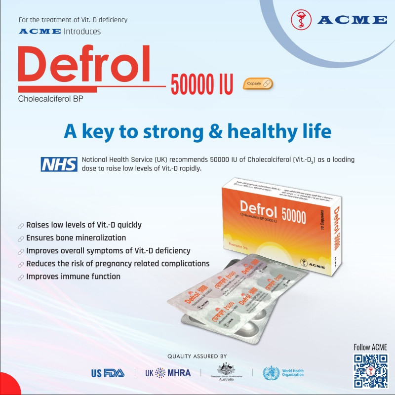 Defrol 50000IU Capsule