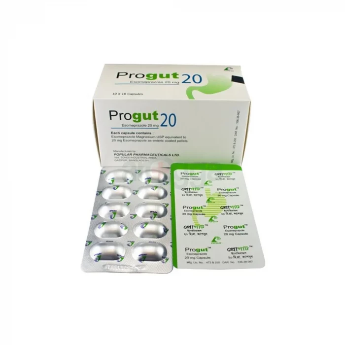 Progut Capsule 20mg 10pcs